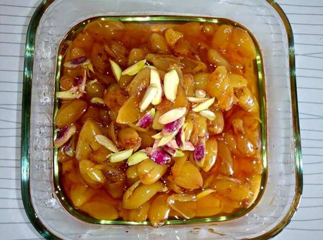مربا پوست پسته