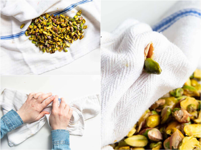 روش تهیه مغز پسته بدون پوست