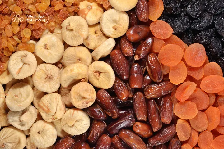 فواید میوه خشک بر سلامتی