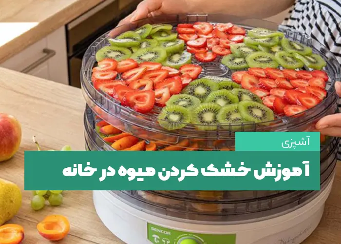 آموزش خشک کردن میوه در خانه