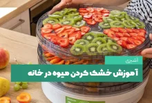 آموزش خشک کردن میوه در خانه