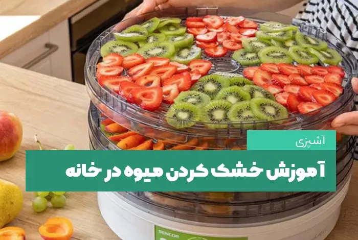 آموزش خشک کردن میوه در خانه
